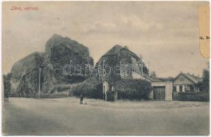 1910 Léva, Levice; várrom / castle ruins