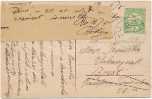 1910 Léva, Levice; várrom / castle ruins