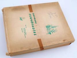 20 db régi karácsonyfadísz, eredeti dobozában