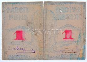 Troic-Kosszavszk / Tiszti Hadifogolytábor 1918. 1R T:III-,IV ly. visszaragasztott sarok
Troitz-Koss...