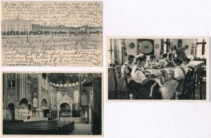 43 db RÉGI magyar városképes lap / 43 pre-1945 Hungarian town-view postcards