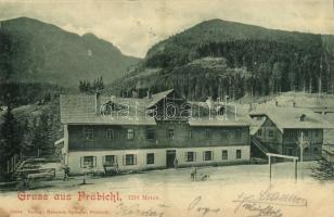 1903 Präbichl, Heinrich Spitalers Gastwirtschaft / guest house, inn (fl)