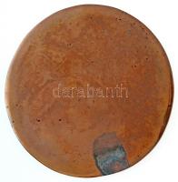 1966. "Kondorosi Csárda 1848" Br plakett sérült dísztokban. Szign.:MB (~103mm) T:2