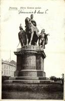 1916 Pozsony, Pressburg, Bratislava; Mária Terézia szobor / statue