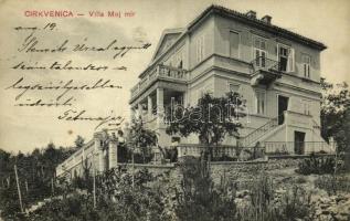 1911 Crikvenica, Cirkvenica; Villa Moj mir / nyaraló / villa