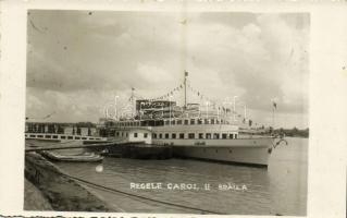 1938 Braila, Regele Carol II / passenger steamship. photo