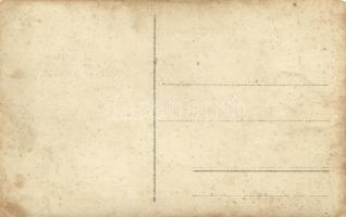 Labdarúgók csoportképe, focisták / Football players. photo (kopott sarkak / worn corners)