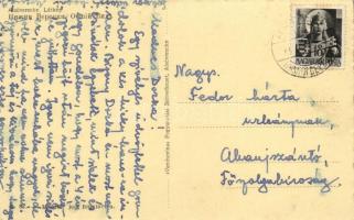 Alsóverecke, Niznije Verecki, Nizsnyi Vorota, Nyzhni Vorota; látkép. Verchovina Fogyasztási Szövetke...