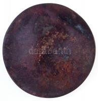 1974. "Hajdúböszörmény felszabadulása emlékére 1944-1974" Br plakett dísztokban (87mm) T:2