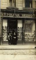 1926 Székesfehérvár, Pollák Rezső cipőraktára. photo