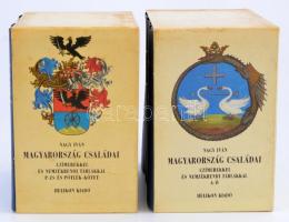 Nagy Iván: Magyarország családai czímerekkel és nemzedékrendi táblákkal. 1-8. kötet. Bp., 1987, Heli...