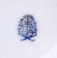 Herendi Eton mintás teakiöntő, kézzel festett, jelzett, kopásnyomokkal, m: 15 cm, h:22,5 cm