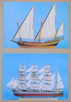 192 db régi és modern motívum képeslap régi szép képeslap albumban