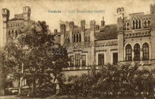 Galánta, Gróf Esterházy kastély / castle (fl)
