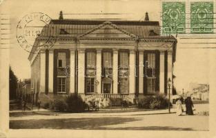 1913 Turku, Abo; Biblioteket / Kirjasto / library. TCV card (small tear)