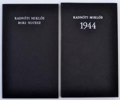 Radnóti Miklós: Bori notesz. 1978, Magyar Helikon, Szépirodalmi Könyvkiadó. Kiadói kartonált és papírkötés, papír tokban, jó állapotban.