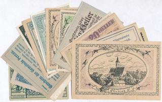 Ausztria 1919-1920. 20db-os vegyes szükségpénz tétel T:II,III
Austria 1919-1920. 20pcs of various n...