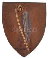 DN "Békéscsabai Közgazdasági Technikum - KT" zománcozott iskolajelvény (26x21mm) T:2- zomá...