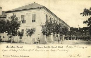 1903 Balatonfüred, Grand Hotel Nagyszálló. Kiadja Kampmann H. 1035. (EK)