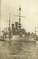 Osztrák-Magyar Monarchia hadihajó / K.u.K. Kriegsmarine / Austro-Hungarian Navy battleship. photo
