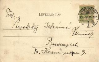 1904 Székesfehérvár, Kir. Törvényház. Kiadja Klöckner Péter (EK)