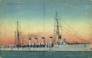 SMS Novara Osztrák-Magyar Haditengerészet Helgoland-osztályú gyorscirkálója / Austro-Hungarian Navy (K.u.K. Kriegsmarine) Helgoland-class light cruiser (EB)