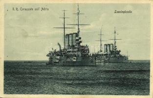 Mali Losinj, Lussinpiccolo; I.R. Corazzate sullAdria / Italian battleship (EK)