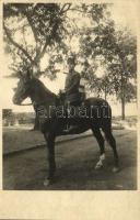 Első világháborús osztrák-magyar lovaskatona / WWI K.u.K. (Austro-Hungarian) military, cavalryman. photo (EK)