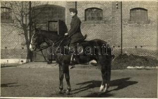 Első világháborús osztrák-magyar lovaskatona / WWI K.u.K. (Austro-Hungarian) military, cavalryman. photo