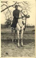 Első világháborús osztrák-magyar lovaskatona / WWI K.u.K. (Austro-Hungarian) military, cavalryman. photo (EK)