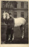 Első világháborús osztrák-magyar lovaskatona / WWI K.u.K. (Austro-Hungarian) military, cavalryman. photo (EK)