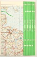 1993 Németország teherautó atlasza. 1:500 000