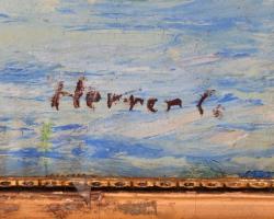 Herrer jelzéssel: Velence. Olaj, karton, keretben, 40×30 cm