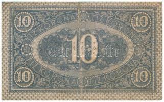 1919. augusztus 9. 10K "F" T:III,III- szakadás 
Adamo K13