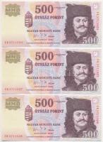 2006. 50Ft Cu-Ni "1956-os forradalom" első napi veret + 500Ft "EB" (7x) bankjegy...