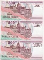 2006. 50Ft Cu-Ni "1956-os forradalom" első napi veret + 500Ft "EB" (7x) bankjegy...