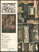 Bujtor István (1942-2009), Koncz Gábor (1938-) színészek és Ország Lili festő aláírásai újság címlap...