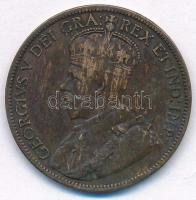 Kanada / Új-Fundland 1913. 1c Br V. György T:2- Canada / Newfoundlad 1913. 1 Cent Br George V C:VF Krause KM#16