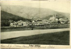 1925 Tokaj, látkép. Kiadja Heller Sándor 11. sz. (EK)