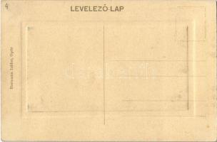 Győr, Rába részlet. Herman Izidor kiadása