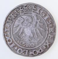 Lengyel Királyság / Poroszország / Elbing 1535. 1Gr I. Zsigmond (1,86g) T:2,2- Poland / Prussia / Elbing 1535. 1 Grossus Sigismund I (1,86g) C:XF,VF