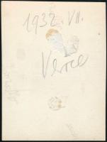 1932 július 1930 Kinszki Imre (1901-1945) budapesti fotóművész hagyatékából, jelzés nélküli, a szerz...