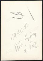 1940. június, Kinszki Imre (1901-1945) budapesti fotóművész hagyatékából, feliratozott vintage fotó ...