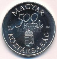 1993. 500Ft Ag "Régi dunai hajók - Árpád" T:BU 
Adamo EM129