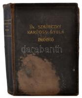 1860-1935 Dr Szadeczky Kardoss Gyula (1860-1935) geológus hagyatéka, album összegyűjtött fotókkal és...