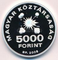 2008. 5000Ft Ag "Teller Ede" tanúsítvánnyal T:PP Adamo EM214