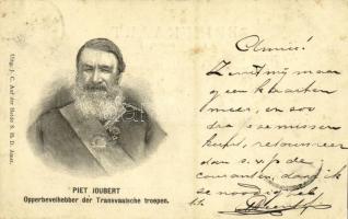 1900 Piet Joubert, Opperbevelhebber der Transvaalsche troepen / General of the Transvaal troops in the First Boer War