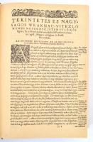 Vizsolyi Biblia. I-II. köt. Bp., 1981, Helikon Kiadó, (Kner Nyomda.) Kiadói aranyozott, bordázott ge...