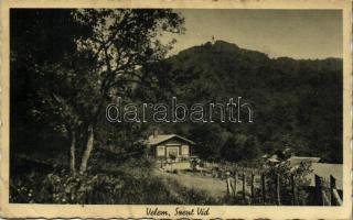 1938 Velem, Szent Vid hegy és kápolna, nyaraló (EK)