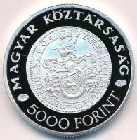 2005. 5000Ft Ag "Bocskai István" tanúsítvánnyal T:PP Adamo EM199